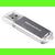  Flash Drive 32G USB 2.0 SiliconPower Ultima II Silver (SP032GBUF2M01V1S) 