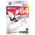  Flash Drive 64G USB 2.0 SiliconPower Ultima U03 White (SP064GBUF2U03V1W) 
