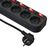  Сетевой фильтр Buro 500SH-3-SW-B 3м (5 розеток) черный 