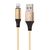  Кабель USB - Apple lightning SKYDOLPHIN S55L 100см 2,4A (gold) (206480) 