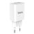  Адаптер Сетевой с кабелем Hoco C62A Victoria 2USB/5V/2.1A +Type-C (white) 