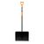  Лопата-скрепер Fiskars Solid (1052526) для снега 
