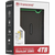  Внешний HDD  Transcend  4 TB  25M3S StoreJet серый, 2.5", USB 3.0 