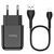  Сетевое зарядное устройство HOCO N2 Vigour single 1xUSB с Кабелем USB - Lightning, 2A, 10W, черный 