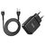  Сетевое зарядное устройство HOCO N7 Speedy 2xUSB с Кабелем USB - Micro, 2.1A, 10W, черный 