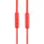  Проводные наушники HOCO M14 Inital, Jack 3.5mm, 1.2 м, красный 