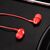  Проводные наушники HOCO M14 Inital, Jack 3.5mm, 1.2 м, красный 