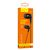 Проводные наушники HOCO M97 Enjoy, Jack 3.5mm, 1.2 м, черный 
