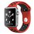  Ремешок Krutoff Silicone Sport для Apple Watch 38/40/41mm M/L (red/black) 11 