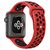  Ремешок Krutoff Silicone Sport для Apple Watch 38/40/41mm M/L (red/black) 11 