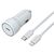  АЗУ Breaking A03, USB-C, PD 20W, 3A + кабель USB-C - Lightning (Белый) 