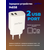  PERFEO Сетевое зарядное устройство с двумя разъемами USB, 2.4А, белый (I4658) 