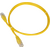  Патч-корд TWT (TWT-45-45-3.0-YL) TWT UTP кат.5e, с заливными колпачками, 3.0 м, желтый 