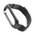  Ремешок миланская петля, металлический для Xiaomi Mi Band 5/6, черный 