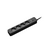  Сетевой фильтр Perfeo "POWER STREAM", 2500W,  1,5м, 4 розетки, черный. 