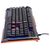 Клавиатура Oklick 717G Black Death черный/серый USB Multimedia for gamer LED 