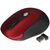  Мышь Gembird MUSW-420-1 Red, Wireless, USB, 4кн.+колесо-кнопка, 2.4ГГц, 1600 dpi 