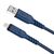  Дата-кабель USB 2.4A для micro USB Hoco X59 нейлон 2м (Blue) 