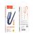  Дата-кабель USB 2.4A для micro USB Hoco X59 нейлон 2м (Blue) 