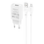  СЗУ 1USB 2.1A для micro USB Borofone BA68A 1м (White) 