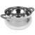  Кастрюля LARA LR02-484 (нерж) серия bell 24x13,5см, 6,1л, капс. инд дно, силик. ручка, стекл. крышка 
