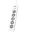  Сетевой фильтр Philips CHP2155WB/51 3м, 5 розеток белый (коробка) 