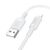  Кабель USB - Apple lightning Borofone BX111 Feliz 100см 2,4A  (white) (235099) 