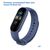  Ремешок силиконовый Great Case Sport для Xiaomi Mi Band 3/4, 250мм, на кнопке, темно-синий (1) 