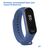  Ремешок силиконовый Great Case Sport для Xiaomi Mi Band 3/4, 250мм, на кнопке, темно-синий (1) 