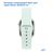  Ремешок силиконовый Great Case Sport для Apple Watch 38/40/41 мм, 225мм, на кнопке, светло-бирюзовый (17) 