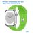  Ремешок силиконовый Great Case Sport для Apple Watch 42/44/45/49 мм, 235мм, на кнопке, ярко-зеленый (31) 