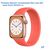  Ремешок-браслет силиконовый Great Case Solo Loop для Apple Watch 38/40/41 мм, S(128мм), оранжевый (1) 