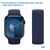 Ремешок-браслет силиконовый Great Case Solo Loop для Apple Watch 38/40/41 мм, M(135мм), темно-синий (4) 