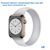  Ремешок-браслет силиконовый Great Case Solo Loop для Apple Watch 42/44/45/49 мм, M(145мм), серый (6) 