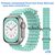  Ремешок силиконовый Great Case Ocean Band для Apple Watch 42/44/45/49 мм, 215мм, на застежка, фисташковый (10) 