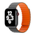  Магнитный силиконовый ремешок для Apple Watch 42/44/45/49 mm WiWU Wi-WB001 (Grey+ Orange) 