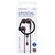  Проводные наушники с микрофоном внутриканальные Borofone BM90 Miller Lightning  (black) (234681) 