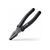  Пассатижи Deli Home Series Black HT2007 180мм, эксклюзивный дизайн, рукоятка из высококачественного софттач пластика 
