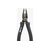  Пассатижи Deli Home Series Black HT2007 180мм, эксклюзивный дизайн, рукоятка из высококачественного софттач пластика 