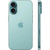  Смартфон Apple iPhone 16 MYED3HN/A 128Gb бирюзовый 3G 4G 1Sim 6.1" 1179x2556 iOS 18 48Mpix 802.11 a/b/g/n/ac/ax/be NFC GPS Protect 