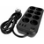  Сетевой фильтр Powercom SP-08 USB03AB 1,8m 1.8м (8 розеток) черный) 