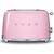  Тостер Smeg TSF01PKEU розовый 