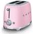  Тостер Smeg TSF01PKEU розовый 