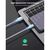  Кабель UGREEN US288 60132 USB-A 2.0 to USB-C Cable Nickel Plating Aluminum Braid 1.5m Silver 