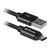 Кабель Defender 87814 USB2.0, AM-Type-C, 1m, 2.1A Черный 
