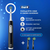  Электрическая зубная щетка Oral-B Vitality Pro 80813151 насадки 2шт, черный 