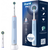  Электрическая зубная щетка Oral-B Vitality Pro 80813238 насадки 2шт, голубой 