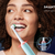  Электрическая зубная щетка Oral-B Vitality Pro 80813238 насадки 2шт, голубой 