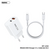  СЗУ REMAX RP-U120, 20W A+C, кабель Type-C - Lightning (White) 