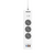  Сетевой фильтр Philips CHP4336WA/51 2м, 3 розетки белый (коробка) 